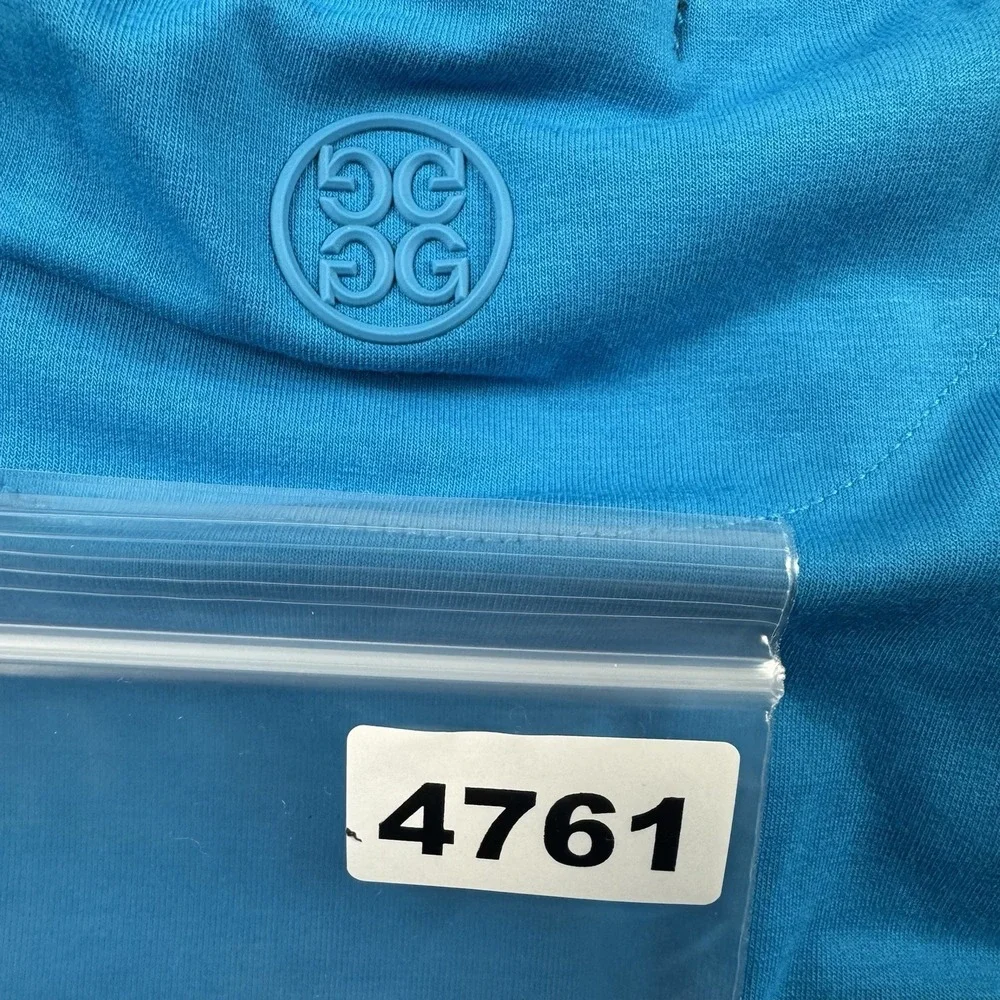 G/FORE Luxe Crewneck Mid Layer Golf Pullover Light Blue Size L NWT 125$